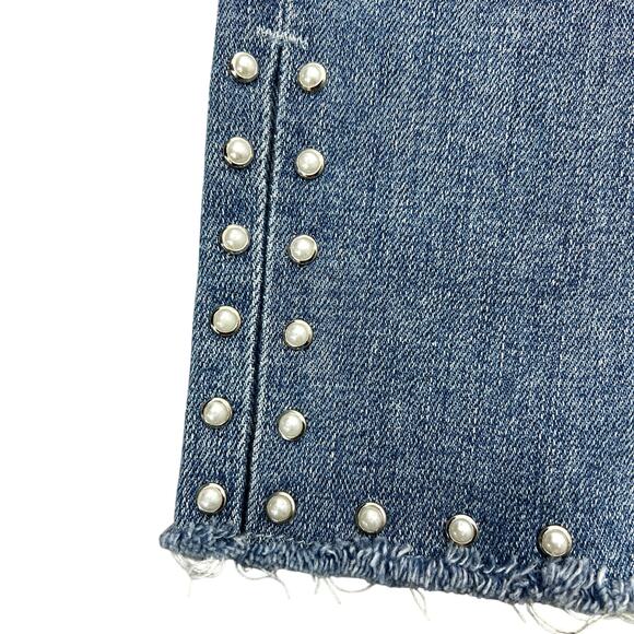 Citizens of Humanity Rocket High-Rise Jeans Size 26" Pearl Hems Stretch USA COH - Picture 8 of 12